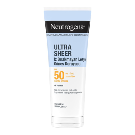 Neutrogena Ultra Sheer İz Bırakmayan Güneş Koruyucu Losyon SPF50 200 ml