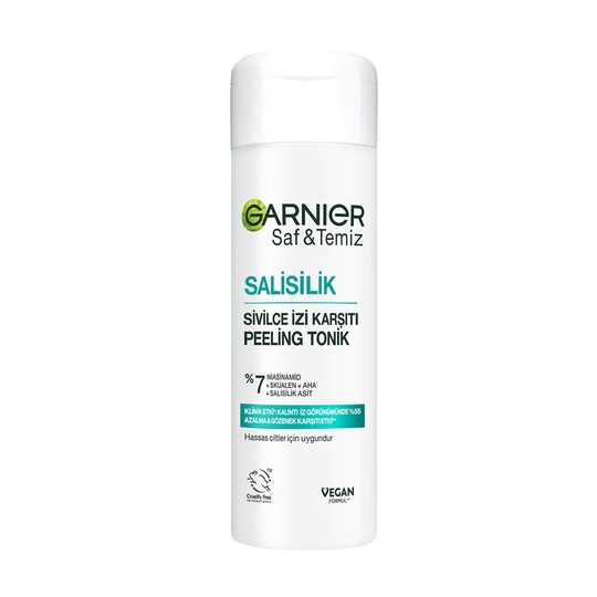 Garnier Saf & Temiz Salisilik Sivilce İzi Karşıtı Gözenek Sıkılaştırıcı Peeling Tonik 120 ml