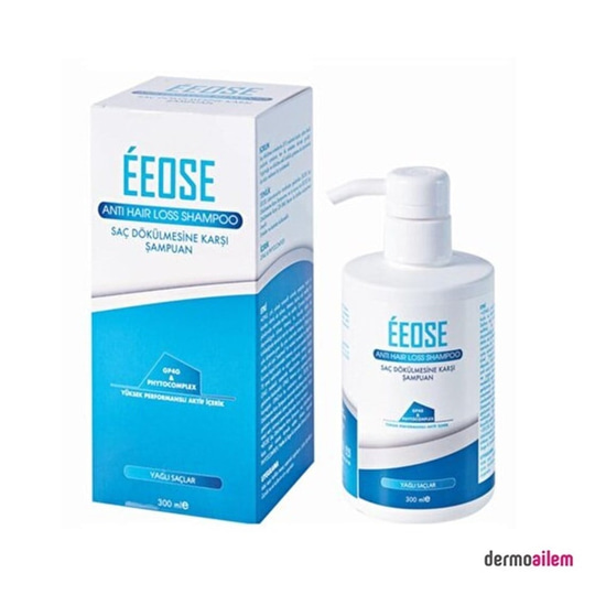 Saç DökülmesiEeose LaboratoriesEeose Saç Dökülmesine Karşı Şampuan Yağlı Saçlar İçin 300 ml