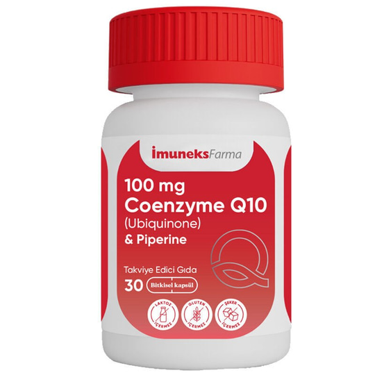 Imuneks Farma Coenzyme Q10 100 mg 30 Kapsül