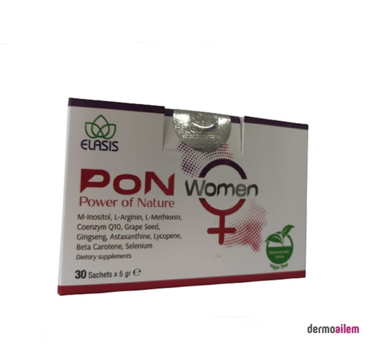 Takviye Edici GıdalarElasisElasis Pon Women 30 Saşe