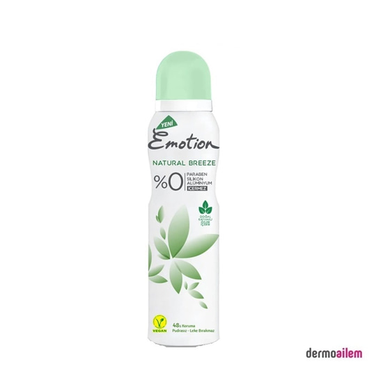 Kadın DeodorantEmotionEmotion Natural Breeze 150 ml Deo Sprey 1