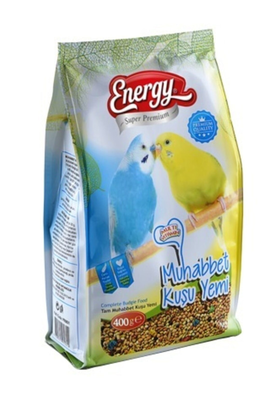 Kuş YemleriEnergyEnergy Super Premium Muhabbet Kuşu Yemi 400 Gr