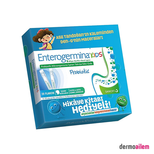 ProbiyotiklerEnterogerminaEnterogermina Pediatrik 5 ml x 20 Flakon (Hikaye Kitabı Hediyeli)