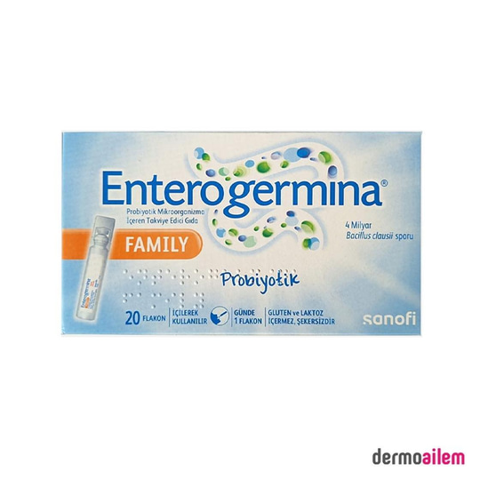 ProbiyotiklerEnterogerminaEnterogermina Yetişkinler İçin 5 ml x 20 Flakon