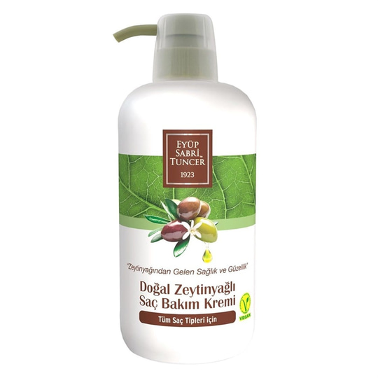 Saç KremleriEyüp Sabri TuncerEyüp Sabri Tuncer Doğal Zeytinyağlı Saç Kremi 600 ml
