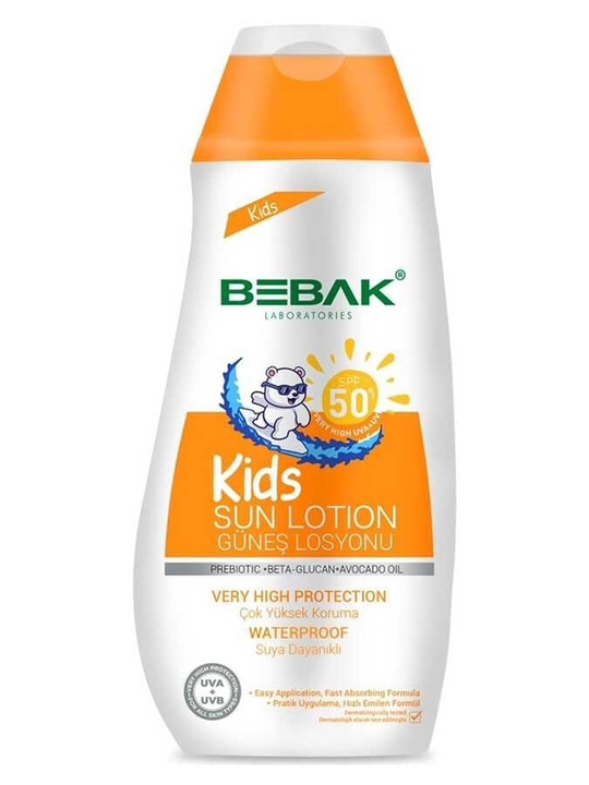 Bebak Kids Sun Güneş Losyonu SPF50+ 200 ml