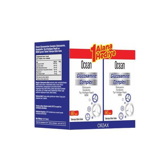 Ocean Glucosamine Complex 60 Tablet - 1 Alana 1 Hediye