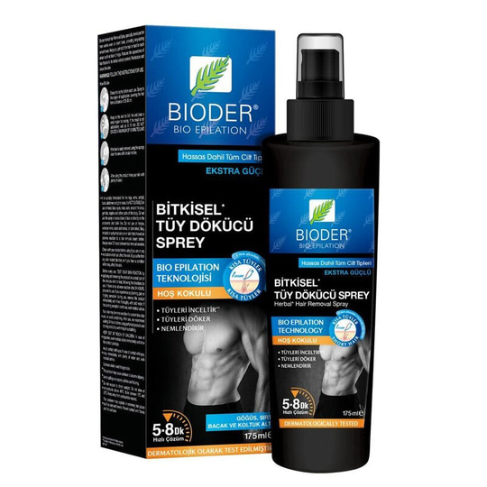 Bioder Tüy Dökücü Sprey Erkek 175 ml
