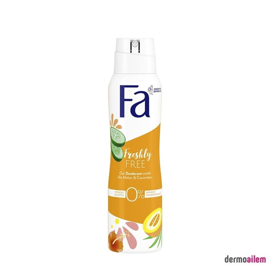 Erkek DeodorantFaFa Freshly Free Deo Sprey 150 ml