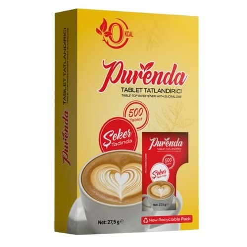 Purenda Tablet Tatlandırıcı 500 Tablet