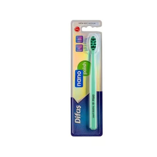 Difaş Nano Polish Diş Fırçası Orta Sert