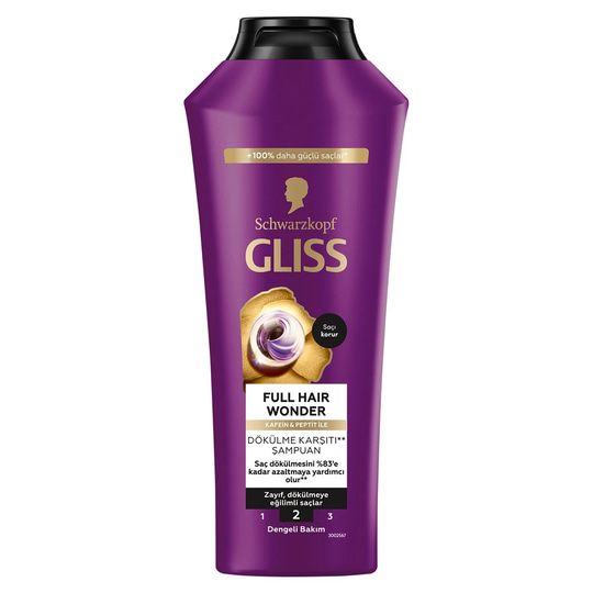 Gliss Full Hair Wonder Saç Dökülmesine Karşı 400 ml Şampuan