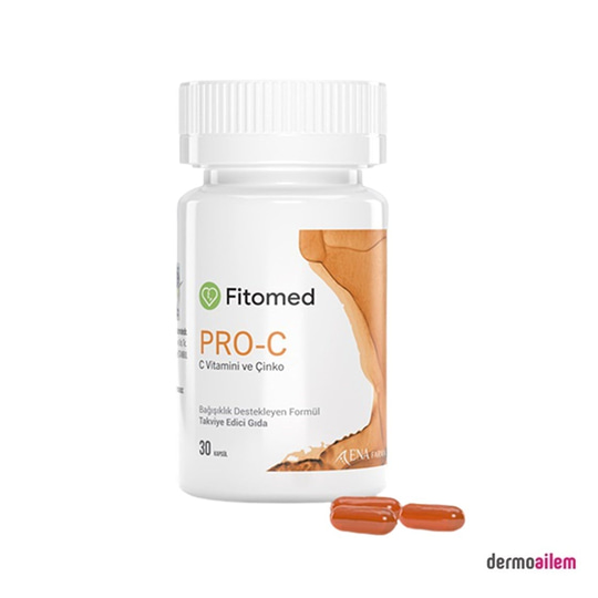 Takviye Edici GıdalarENA FARMAFitomed Pro-C 30 Kapsül