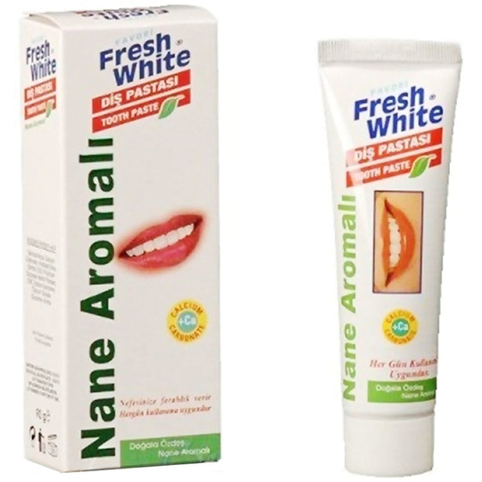 Diş BeyazlatıcılarFavori Fresh WhiteFresh White Nane Aromalı Diş Pastası 90 gr