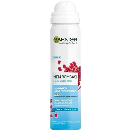 Nemlendirici & OnarıcıGarnierGarnier Nem Bombası Koruyucu Nemlendirici Sprey 75 ml