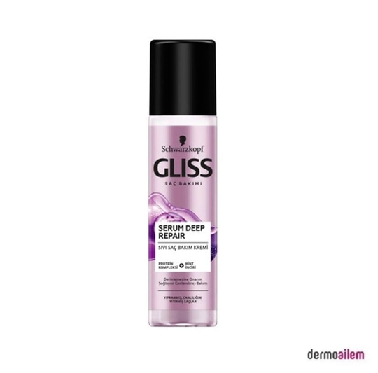 Saç KremleriSchwarzkopfGliss Serum Deep Repair Sıvı Saç Bakım Kremi 200 ml