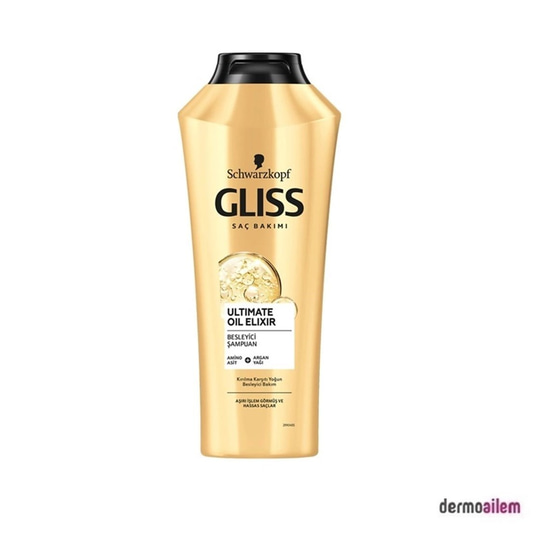 ŞampuanlarSchwarzkopfGliss Ultimate Oil Elixir Besleyici Şampuan 360 ml