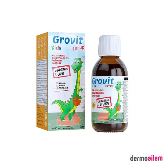 Takviye Edici GıdalarFerr PharmaGrovit Kids Şurup 150 ml