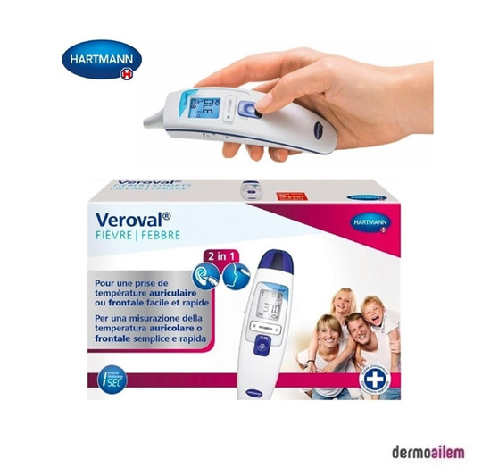Ateş ÖlçerHartmannHartmann Veroval Duo Scan Alından ve Kulaktan Ateş Ölçer