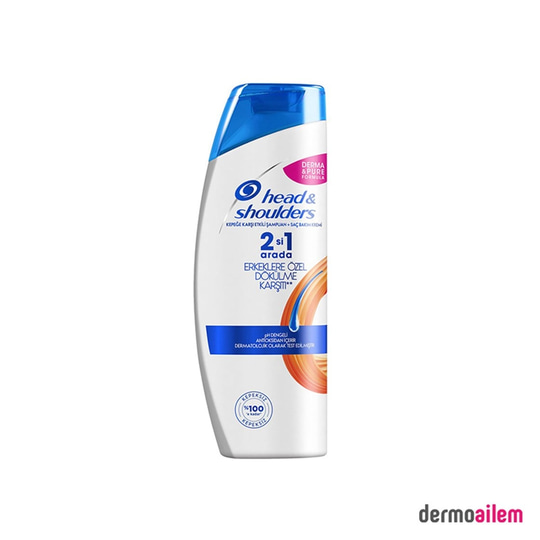 ŞampuanlarHead & SouldersHead & Shoulders 2 si 1 Arada Şampuan Erkeklere Özel Saç Dökümelerine Karşı 350 Ml