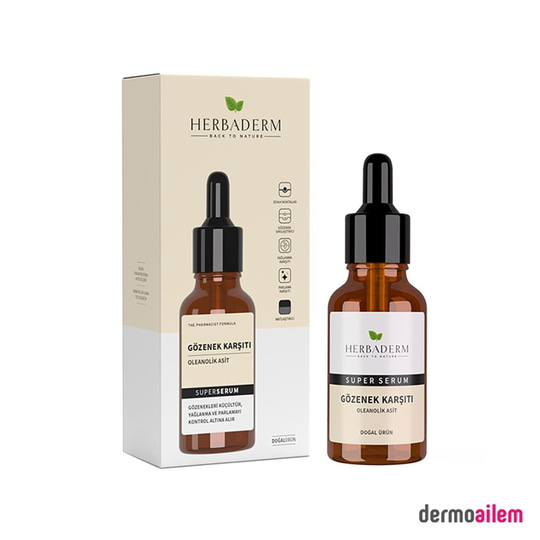 Cilt Bakım SerumlarıHERBADERMHerbaderm Gözenek Karşıtı Serum 30 ml