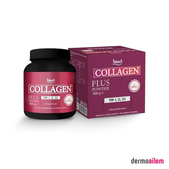 Kolajen ( Collagen )Casel İlaçHud Collagen Plus Powder 300 gr