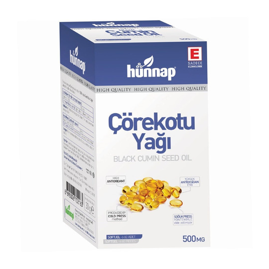 Sağlıklı YağlarHünnapHünnap Çörek Otu Yağı 60 Kapsül