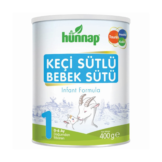 MamalarHünnapHünnap Keçi Sütlü Devam Sütü 1 0-6 Ay 400 gr