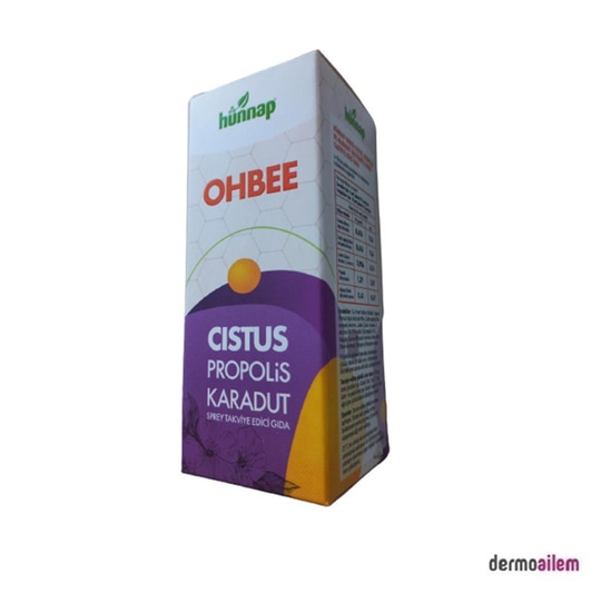 Takviye Edici GıdalarHünnapHünnap OHBEE Cistus Propolis Karadut Sprey 30 ml