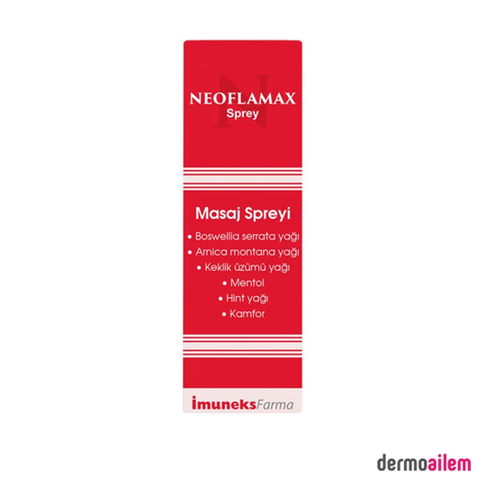 Masaj ÜrünleriİmuneksFarmaİmuneks Neoflamax Masaj Spreyi 50 ml