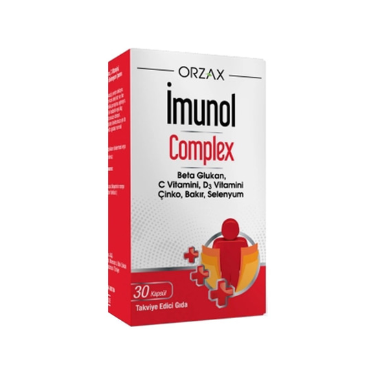 Takviye Edici GıdalarOrzaxİmunol Complex 30 Kapsül