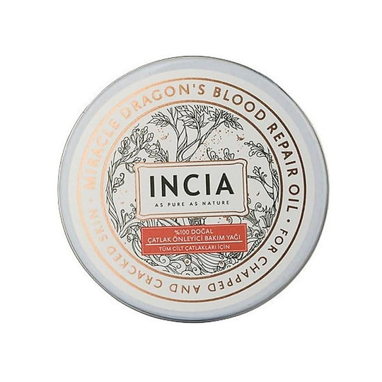Çatlak ÜrünleriInciaIncia %100 Doğal Çatlak Önleyici Bakım Yağı 50 ml