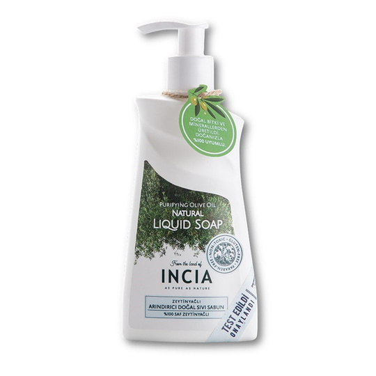 Sıvı SabunlarInciaIncia Zeytinyağlı Arındırıcı Doğal Sıvı Sabun 250 ml