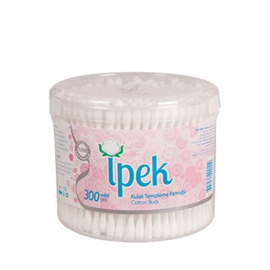 Kulak Sağlığıİpekİpek 300'lü Kulak Temizleme Pamuğu