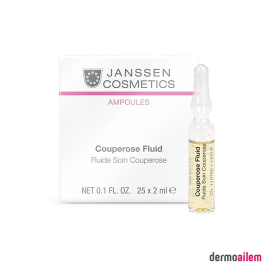 Anti & Age ÜrünleriJanssen CosmeticsJanssen Cosmetics Ampoules Couperose Fluid Ampul 25 x 2 ml