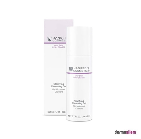 Cilt Temizleme ÜrünleriJanssen CosmeticsJanssen Oily Skin Clarifying Cleansing Gel 200 ml Yüz Temizleme Jeli