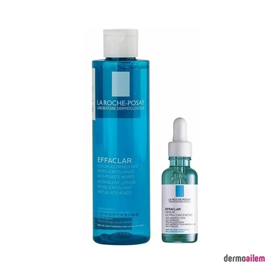 Peeling & SoyucuLa RocheLa Roche Posay Effaclar Serum 30 ml + Effaclar Tonik 200 ml Set