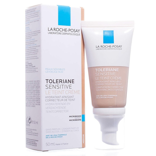 Kızarık Hassas CiltlerLa RocheLa Roche Posay Toleriane Sensitive Le Teint Creme Medium 50 ml(SKT:09.2022)