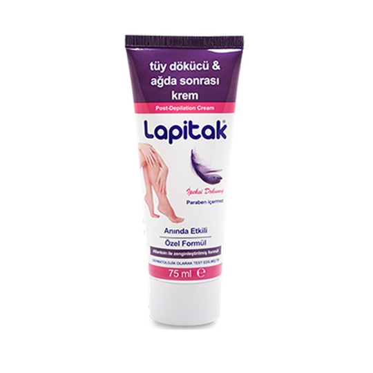 Tüy GidericilerLapitakLapitak Tüy Dökücü Ağda Sonrası Krem 75ml