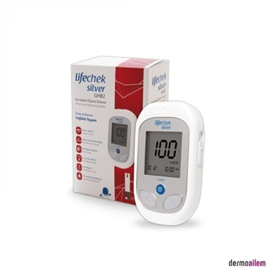 Test KitleriLifeChekLifechek Silver GH82 Kan Sekeri Ölçüm Cihazı