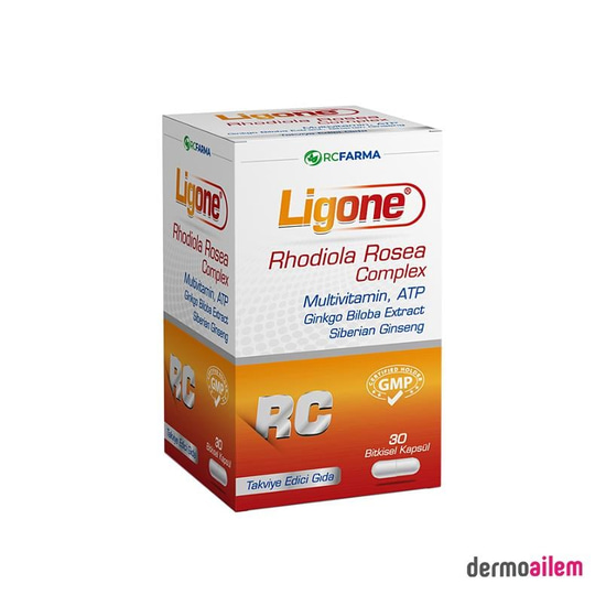 Takviye Edici GıdalarRcFarmaLigone Rhodiola Rosea Complex 30 Kapsül