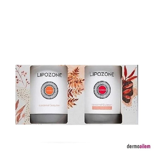 Takviye Edici GıdalarLipozoneLipozone Lipozomal Glutatyon + Curcumin Kofre