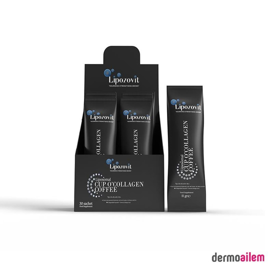 Kolajen ( Collagen )LipozovitLipozovit Liposomal Cup O'Collagen Coffee
