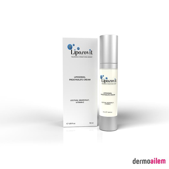 Vücut Nemlendirici & Yenileyici ÜrünlerLipozovitLipozovit Liposomal Progynalife Cream