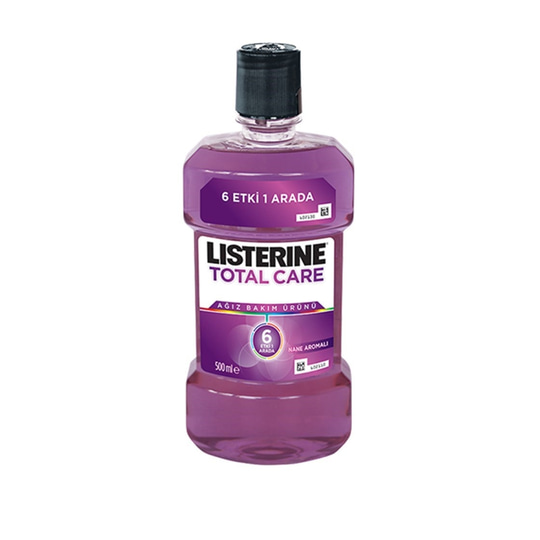 Ağız Çalkalama SularıListerineListerine Total Care Nane Aromalı 6 Etki 1 Arada 500 ml Gargara