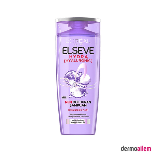 ŞampuanlarLoreal ParisLoreal Paris Elseve Hydra (hyaluronic) Nem Dolduran Şampuan 390 ml