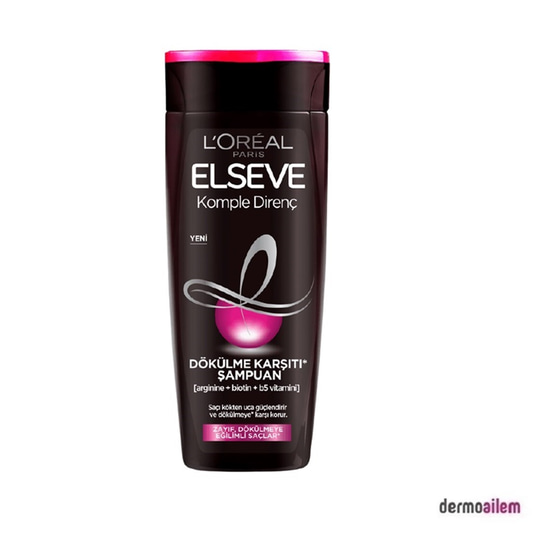 ŞampuanlarLoreal ParisLoreal Paris Elseve Komple Direnç 2'si 1 Arada Dökülme Karşıtı Şampuan 450 ml