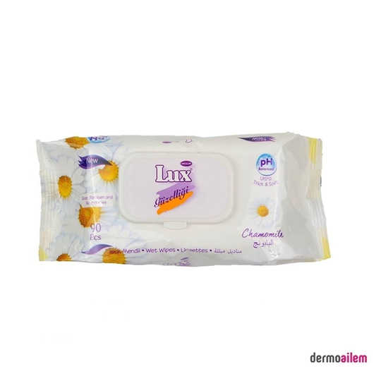 Islak MedillerLuxLux Islak Mendil Papatya 90 Adet