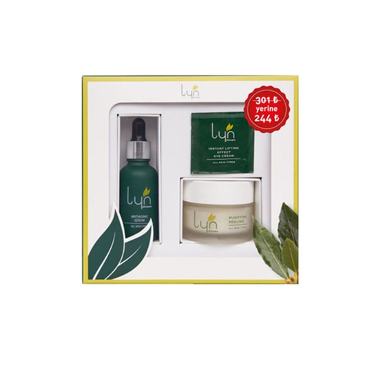 Anti & Age ÜrünleriLynLyn Skincare Beyaz Işıltılı Güzellik 3'lü Set